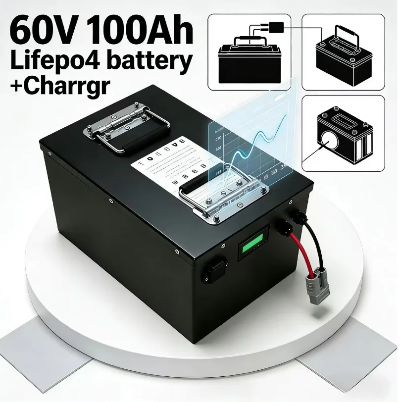 72V 40Ah Lifepo4 Battery Pack - 60V 리튬인산철(LiFePO4) 배터리 100Ah/120Ah/150Ah/200Ah | 블루투스