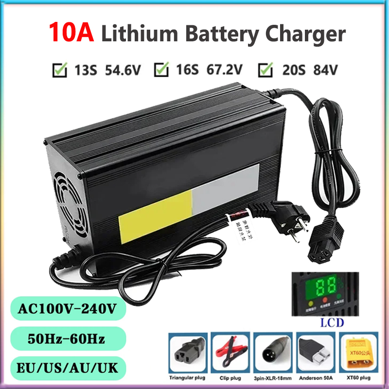 84V 20A Smart Charger - LCD 디스플레이용 리튬 이온 배터리 고속