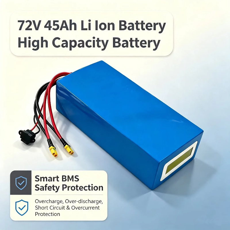 72V 40Ah Lifepo4 Battery Pack - 72V 45Ah 리튬 이온 삼각형 배터리