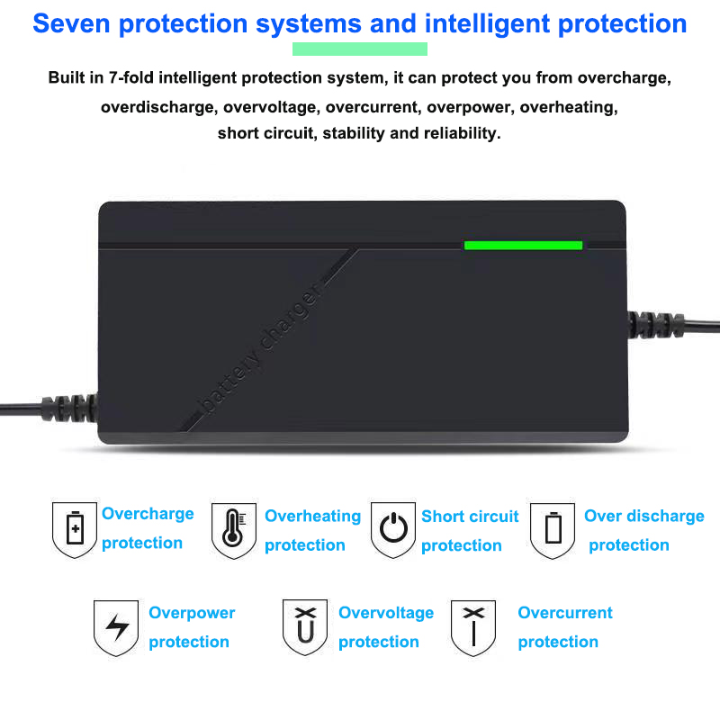 스마트 지능형 고속 충전기, 리튬 배터리 팩, EU 플 - 84V 20A Smart Charger 리뷰 및 가격